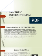 Symbolic Interactionism