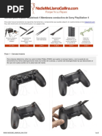 MANUAL Sony Playstation 4 Dualshock 4 Membrana Conductiva