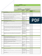 Tarea 2. Lista de Verificación, Auditoría ISO 45001 V 2018.