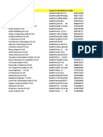 Bangalore Electronic Components Database Samples 2022