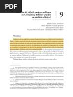 Historia de Vida de Mujeres Militares en Colombia y Estados Unidos: Un Análisis Reflexivo