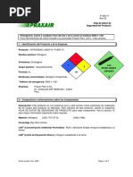 MSDS Nitrogeno Praxair