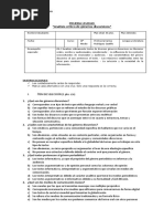 Prueba III° Medio Discursos