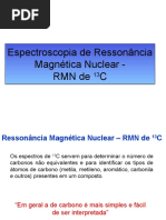 Aula 6 - Espectroscopia de 13C RMN