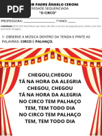 Atividade o Circo