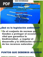 Derecho ambientAL Power Point