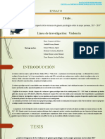 Ensayo, La Violencia de Genero Psicologica