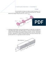 Asignación de Mecánica de Materiales I - Consolidado 2