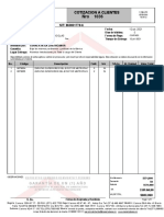 Cotizacion 1036 - Zapatas Panel Eyector Metropak - Tayco