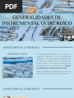 Generalidades de Instrumental Quirurgico