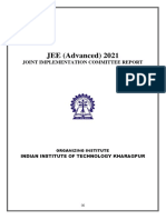 Jee Report 2022