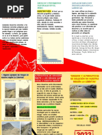 Tríptico de Desastres Naturales