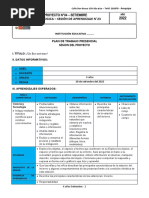 4 Años - Actividad Del 20 de Setiembre