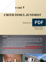 Criticismul Junimist 3