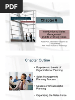 Chapter3 - CH - 06-Sales Force Planning and Organizing