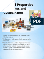 Physical Properties of Alkanes and Cycloalkanes