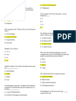 GenEd - Mock Board With Answer