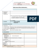 Lesson Plan Format 7es Science