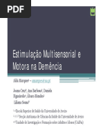 Estimulação Sensorial e Motora