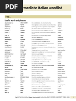 English File 3e - Upper-Int WordList