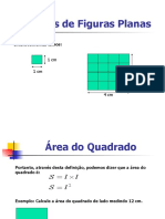 Áreas de Figuras Planas 2 6° 7° 8° e 9° Anos