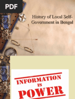 History of Local Government in Bengal