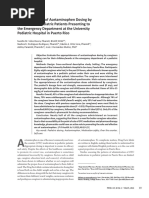 Appropriateness of Acetaminophen Dosing by Caregivers of Pediatric Patients Presenting To The Emergency Department at The University Pediatric Hospital in Puerto Rico