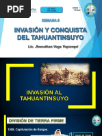 Semana 8 Invasión y Conquista Del Tahuantinsuyo