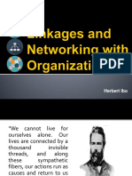 Linkages and Networking With Organizations