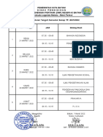 Jadwal PTS Genap 2022