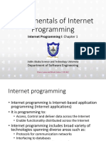 CH - Fundamentals of Internet Programming