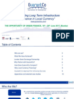 Enabling Long Term Infrastructure Finance in Local Currency GuarantCo