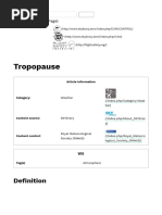 Tropopause - SKYbrary Aviation Safety