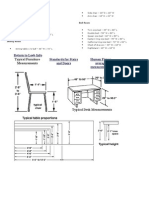 Furniture Sizes