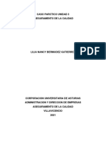 CASO PARCTICO UNIDAD 3 Aseguramiento de La Calidad