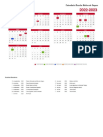 Calendario Escolar Landscape Molina - de - Segura 2022