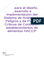 Principios Sistema HACCP