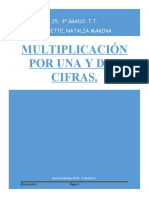 MULTIPLICACIÓN Secuencia Didactica