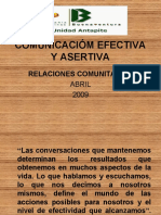 Comunicacion Efectiva y Asertiva