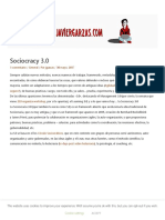 Sociocracy 3.0 - Javier Garzas