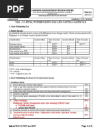 ERG-TAX 5.1 FWTand CGT