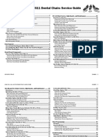 A-Dec 311, 411, 511 Dental Chair - Service Manual