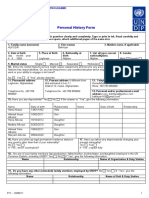 P11 Personal History Form Bakhtyar Alkozai