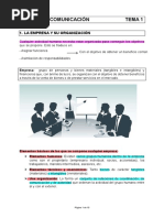 Tema 1 Comunicacion y Atencion Al Cliente