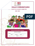 Desarrollo Comunitario