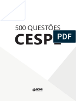 Nova - 500 Questões Da Cespe