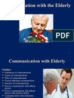 Communication With The Elderly