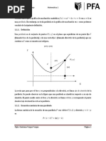 Ecuación de La Parábola