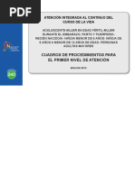 Atencion Integrada Al Continuo Curso de La Vida