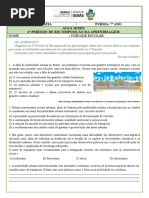 Aula 18 - 7º GEO - 4º Período de Ampliação e Recomposição Da Aprendizagem